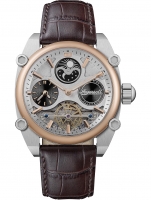 Uhr: Ingersoll I15401 Mens Watch Varsity Dual Time Automatic 45mm 5ATM
