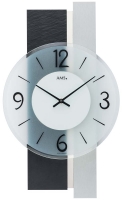Uhr: AMS 9555 Wanduhr modern - Serie: AMS Design