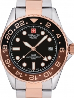 Uhr: Swiss Alpine Military 7052.1154 men`s watch GMT 42mm 10ATM