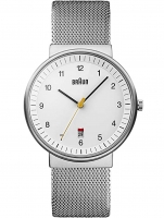 Uhr: Braun BN0032WHSLM Herrenuhr 40mm 5ATM