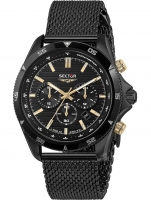 Uhr: Sector R3273631005 Serie 650 Chronograph 45mm 10ATM