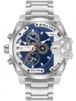 Uhr: Police PL16066JS.03M Danu Dual Time 47mm 3ATM