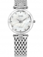 Uhr: Jowissa J5.636.M Facet Strass Damen 29mm 5ATM