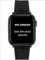 Uhr: Lacoste 2050009 Strap for Apple Watch 42/44mm Black