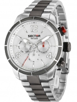 Uhr: Sector R3253575006 Serie 850 Dual Time 45mm 10ATM