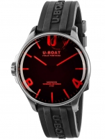 Uhr: U-Boat 8465/A Darkmoon Red SS 44mm 5ATM