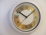 Uhr: Atlanta 4506/0  klassische Funkwanduhr