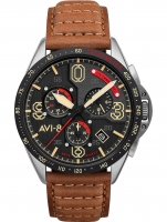 Uhr: AVI-8 AV-4077-02 P-51 Mustang Chronograph 43mm 5ATM
