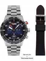 Uhr: Zeppelin 7298M-3-Set Eurofighter Typhoon Quarz 43mm 10ATM