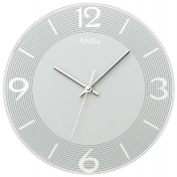 Uhr: AMS 9571 Wanduhr modern - Serie: AMS Design