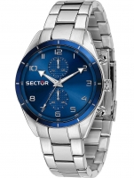 Uhr: Sector R3253516004 Serie 770 Dual Time 44mm 5ATM