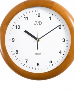 Uhr: JVD NS2341/41 klassische Wanduhr Buche