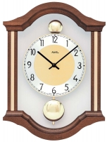 Uhr: AMS 7447/1 Wanduhr klassisch Doppelpendeluhr - Serie: AMS Design