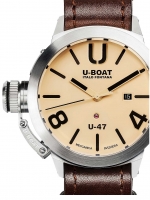 Uhr: U-Boat 8106 Classico U-47 Automatik beige 47mm 100M
