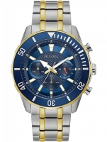 Uhr: Bulova 98A246 Classic Chronograph 44mm 10ATM