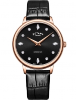 Uhr: Rotary LS05174/04 Kensington Damenuhr 35mm 5ATM