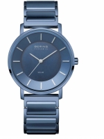 Uhr: Bering 19535-797 Ladies Watch Ceramic Solar 35mm 3ATM