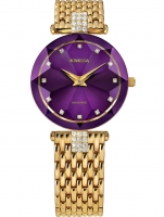 Uhr: Jowissa J5.631.M Facet Strass Damen 29mm 5ATM