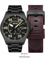 Uhr: AVI-8 AV-4073-33 Spitfire Automatik 42mm 5ATM