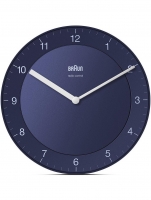 Uhr: Braun BC06BL-DCF classic radio controlled wall clock