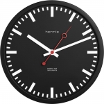 Uhr: Hermle Wanduhr 30471-740870 schwarz