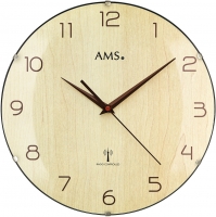 Uhr: AMS 5557 klassische Funkwanduhr  - Serie: AMS Design
