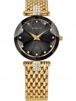 Uhr: Jowissa J5.630.M Facet Strass Damen 29mm 5ATM