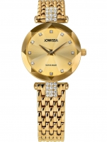 Uhr: Jowissa J5.629.S Facet Strass Damen 25mm 5ATM