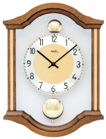 Uhr: AMS 7447/4 Wanduhr klassisch Doppelpendeluhr - Serie: AMS Design