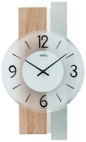 Uhr: AMS 9554 Wanduhr modern - Serie: AMS Design