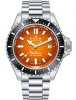 Uhr: Edox 80120-3NM-ODN Skydiver Neptunian Automatik 44mm 100ATM