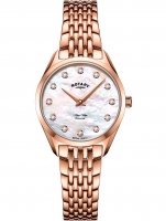 Uhr: Rotary LB08014/41/D Ultra Slim ladies 27mm 5ATM