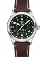 Uhr: Luminox XA.9521 Mens Watch P-38 Air Pilot GMT 42mm 100M