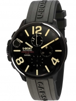 Uhr: U-Boat 8109/B Capsoil Chronograph DLC 45mm 100M