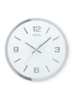 Uhr: AMS 9322 Wanduhr modern - Serie: AMS Wanduhren