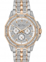 Uhr: Bulova 98C133 Crystal Octava Herren 42mm 3ATM
