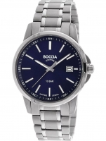 Uhr: Boccia 3633-04 men`s watch titanium 40mm 10ATM