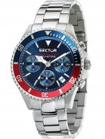 Uhr: Sector R3273661008 Serie 230 Chronograph 43mm 10ATM