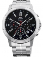 Uhr: Orient FKV00003B0 men`s chronograph 44mm 5ATM