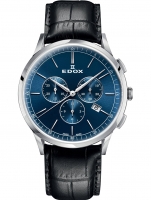 Uhr: Edox 10236-3C-BUIN Les Vauberts Chronograph 42mm 5ATM