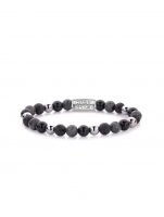 Uhr: Rebel & Rose Armband Shiny Night RR-60057-S-S Damen