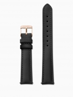 Uhr: Cluse Ersatzband CLS301 [16 mm] schwarz m. rosé Schließe