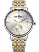 Uhr: Ben Sherman WB071GSM Portobello Professional Date 41mm 3ATM