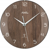 Uhr: AMS 5558 klassische Funkwanduhr  - Serie: AMS Design