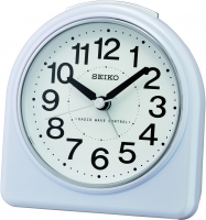 Uhr: Seiko QHR204W - Seiko Funkwecker Kunststoff grau/silber