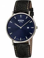 Uhr: Boccia 3648-02 men`s watch titanium 39mm 3ATM
