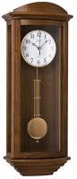 Uhr: JVD N2220/11 Pendeluhr, Holzgehäuse, Nussbaum, Höhe 70 cm