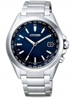 Uhr: Citizen CB1070-56L Eco-Drive 4-Zonen Funkuhr Titanium 42mm 10ATM