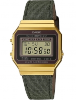 Uhr: Casio A700WEGL-3AEF Vintage Unisex 33mm