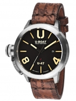 Uhr: U-Boat 8105 Classico U-47 Automatik schwarz 47mm 100M